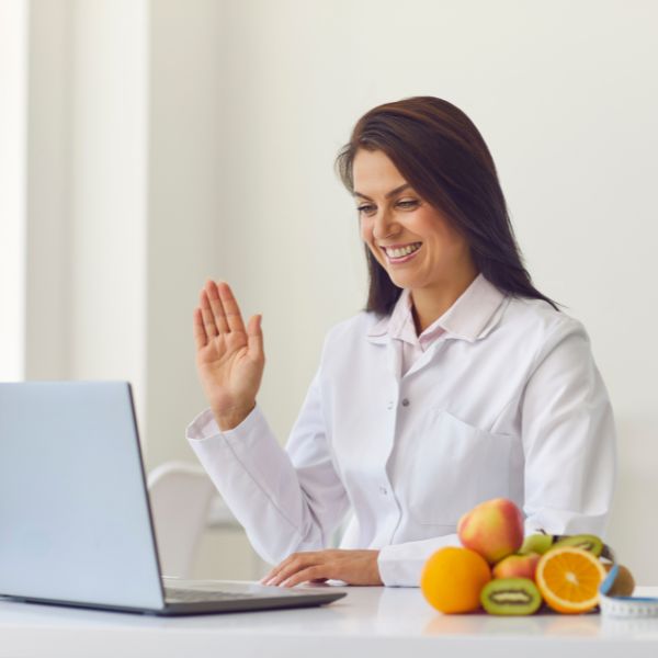 Participating in a telehealth weight loss program