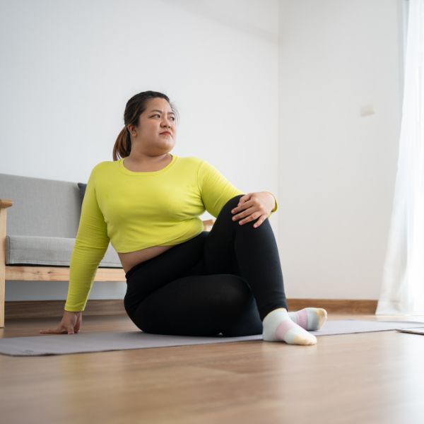 Woman facing hormonal imbalances